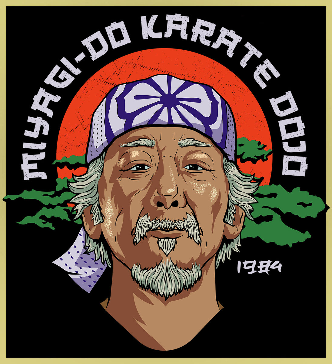 その他 Miyagi KARATE KID - MR. MIYAGI - NEW POP TURBO TEE! – TURBO COMICS