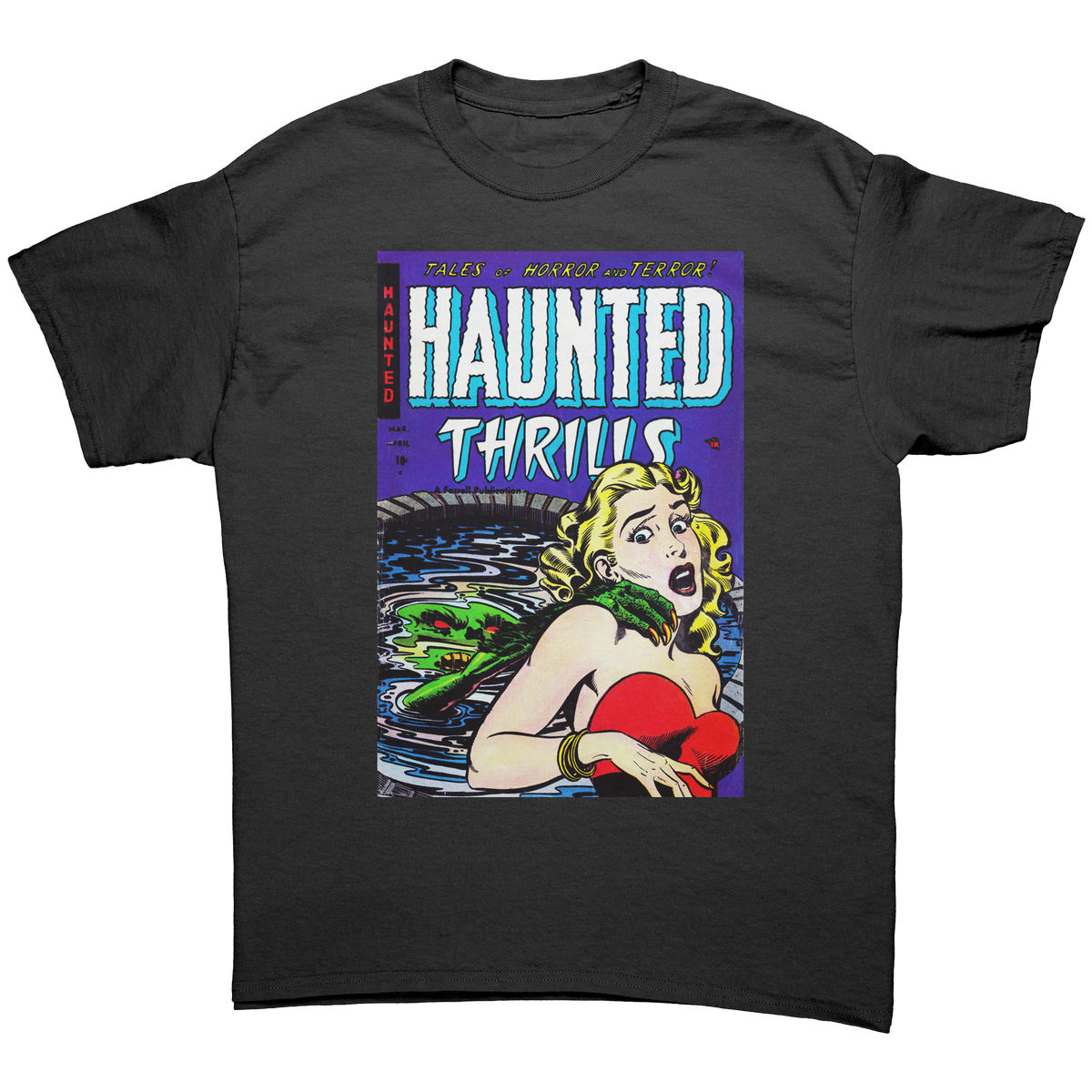 HAUNTED THRILLS 1954 - GOLDEN AGE TURBO TEE! – TURBO COMICS