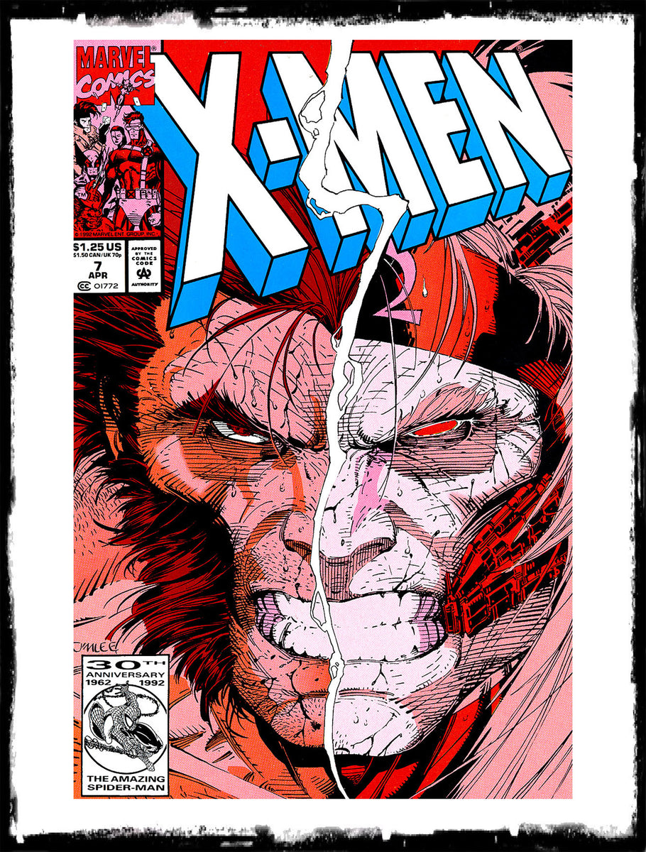 X MEN 7 WOLVERINE VS OMEGA RED 1992 NM