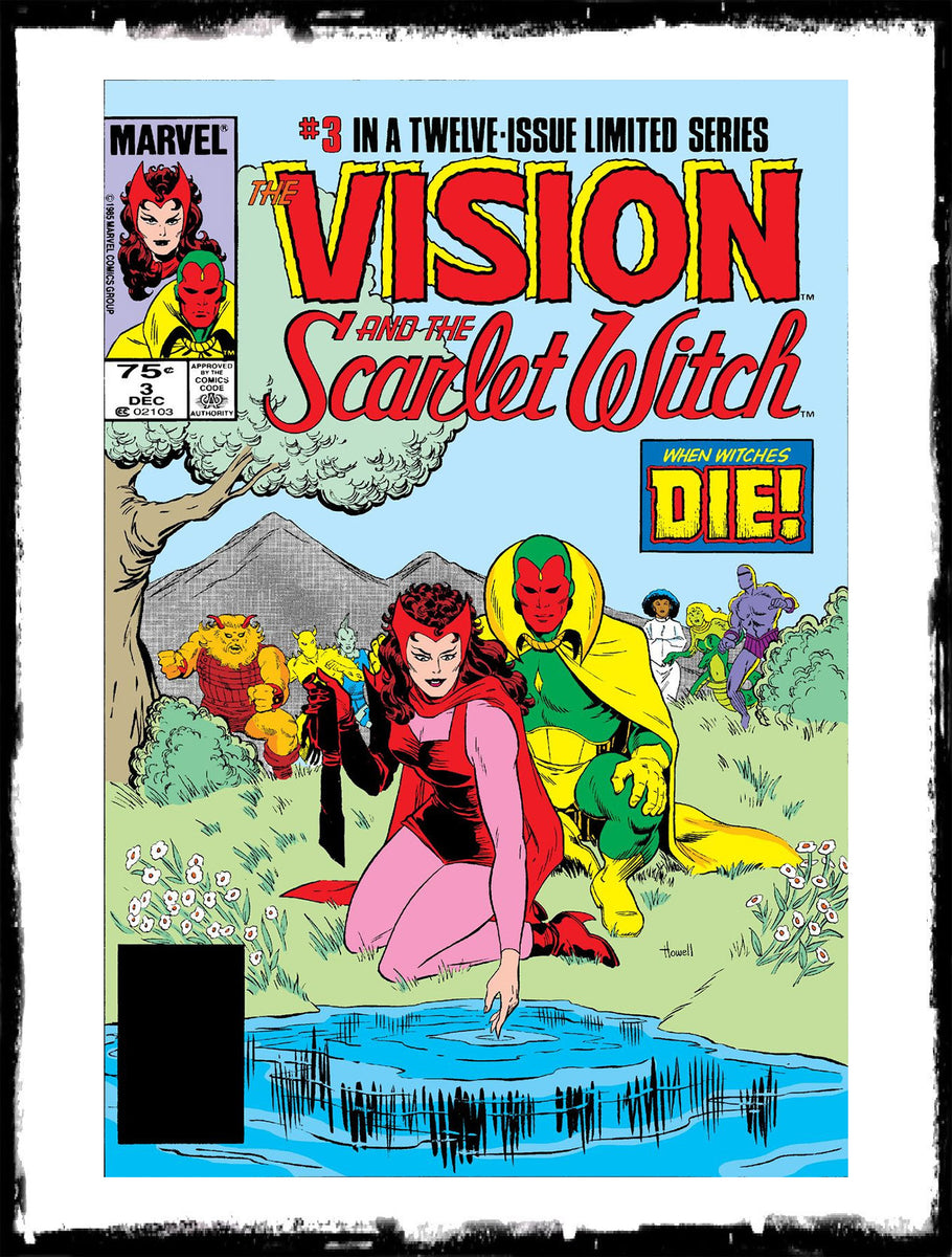 Vision and the Scarlet Witch #8 - Demon Busters (8.0) 1986  Comic Books -  Copper Age, Marvel, Scarlet Witch, Superhero / HipComic