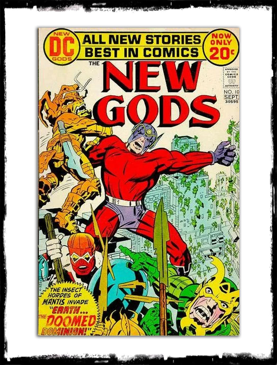 NEW GODS - #10 EARTH - THE DOOMED DOMINION (1972 - VG/FN) – TURBO COMICS