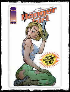 DANGER GIRL - RARE LIMITED EDITION AMERICAN ENTERTAINMENT PREVIEW (1997 -NM)