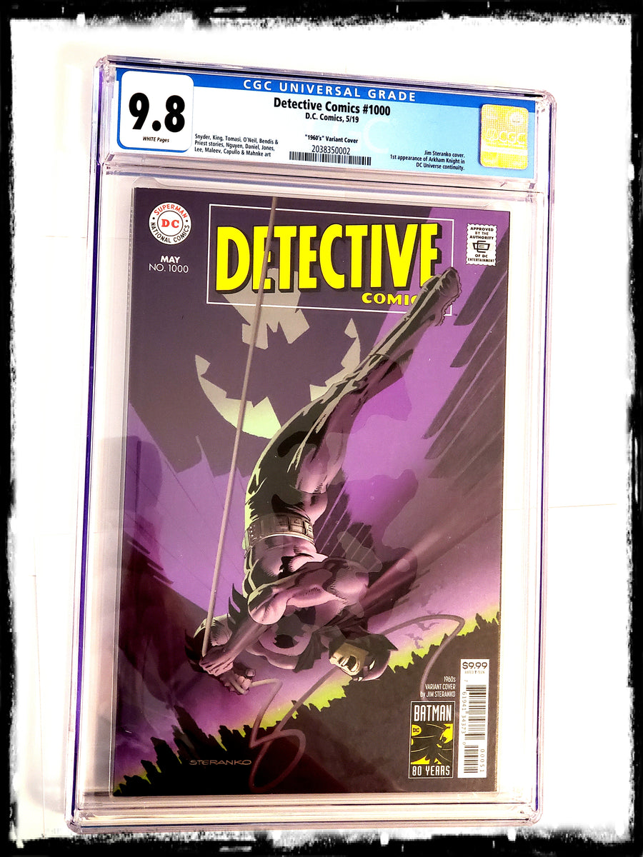 DETECTIVE COMICS #1000 JIM STERANKO 1960'S VARIANT (GRADED CGC 9.8