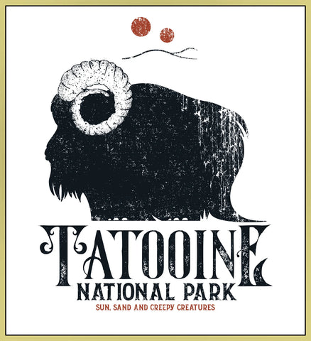 TATOOINE - NATIONAL PARK - NEW POP TURBO HOODIE!