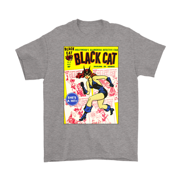BLACK CAT 1947 - GOLDEN AGE TURBO TEE!