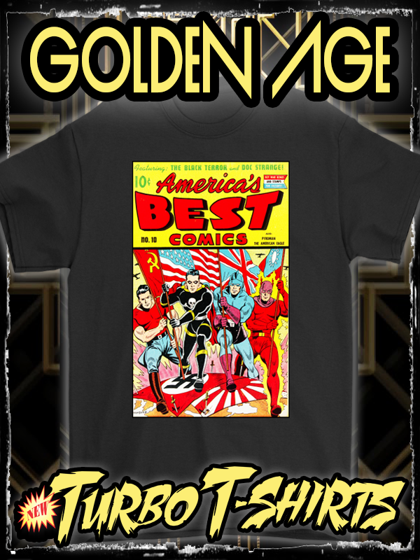 Ventilere udløb Pacific AMERICA'S BEST COMICS 1944 - GOLDEN AGE TURBO TEE! – TURBO COMICS
