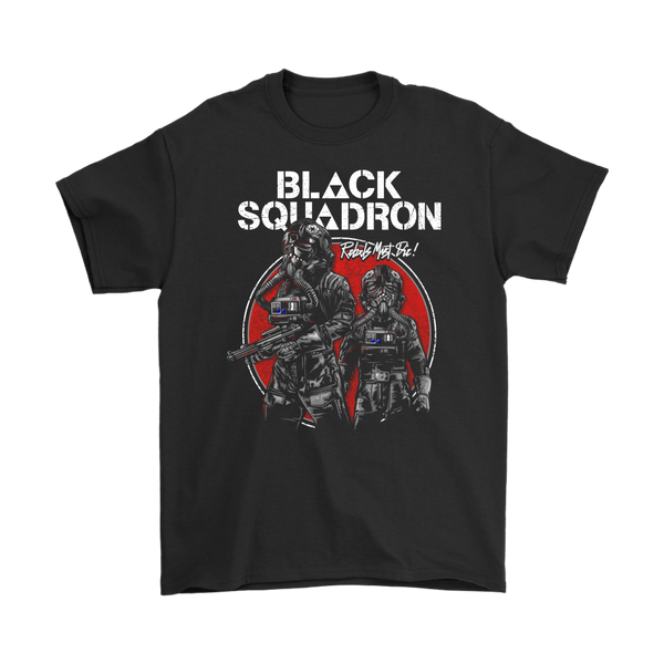BLACK SQUADRON - BLACK SABBATH HEAVY METAL TURBO TEE!