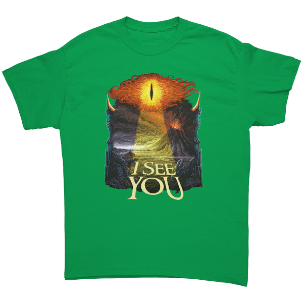 LORD OF THE RINGS - SAURON I SEE YOU - NEW POP TURBO TEE!