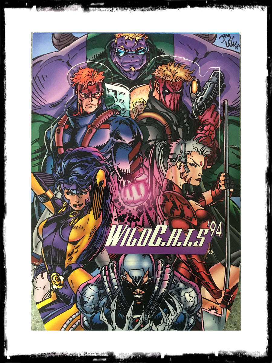 WILDC.A.T.S 1994 OVERSIZED CHROMIUM TRADING CARDS - COMPLETE SET