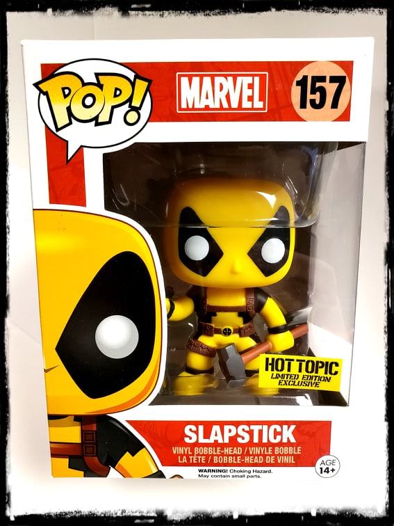 DEADPOOL SLAPSTICK #157 HOT TOPIC EXCLUSIVE! FUNKO POP! (2016)