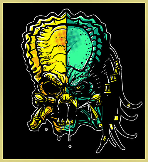 PREDATOR - CRANIUM - NEW POP TURBO TEE!