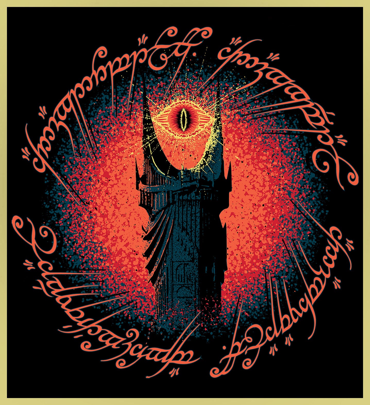 LORD OF THE RINGS - BARAD-DÛR - NEW POP TURBO TEE!