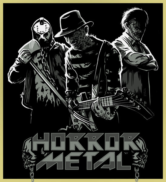 HORROR METAL - HEAVY METAL TURBO TEE!