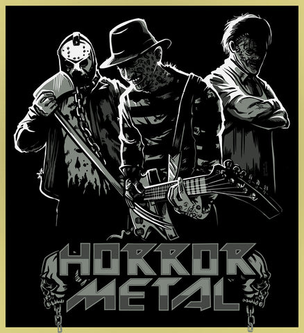 HORROR METAL - HEAVY METAL TURBO TEE!