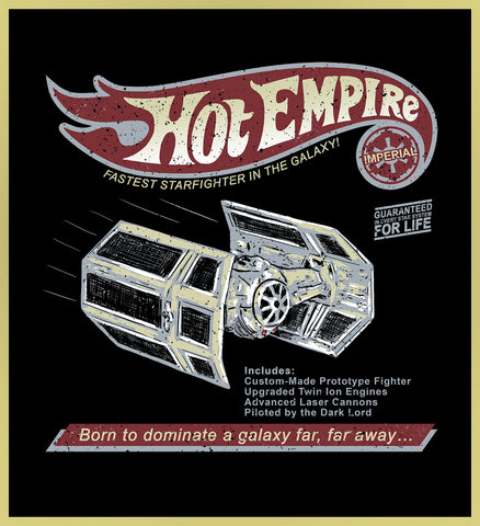 STAR WARS - HOT EMPIRE - NEW POP TURBO TEE!