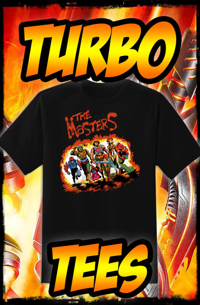 MASTERS OF THE UNIVERSE - THE MASTERS - NEW POP TURBO TEE!