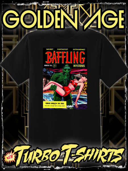 BAFFLING MYSTERIES 1952 - GOLDEN AGE TURBO TEE!