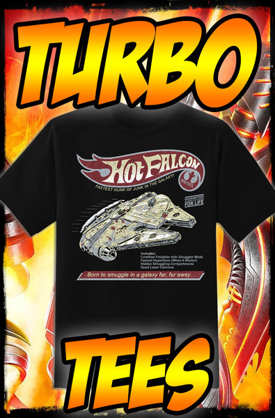 STAR WARS - HOT FALCON - NEW POP TURBO TEE!