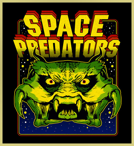 PREDATOR - SPACE PREDATORS - NEW POP TURBO TEE!