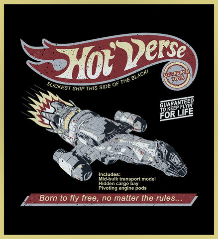 STAR WARS - HOT VERSE - NEW POP TURBO TEE!