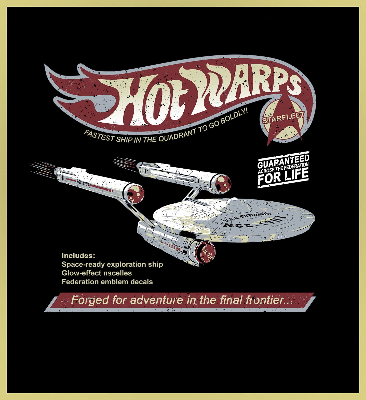 STAR WARS - WARP VERSE - NEW POP TURBO TEE!