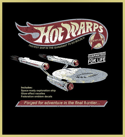 STAR WARS - WARP VERSE - NEW POP TURBO TEE!