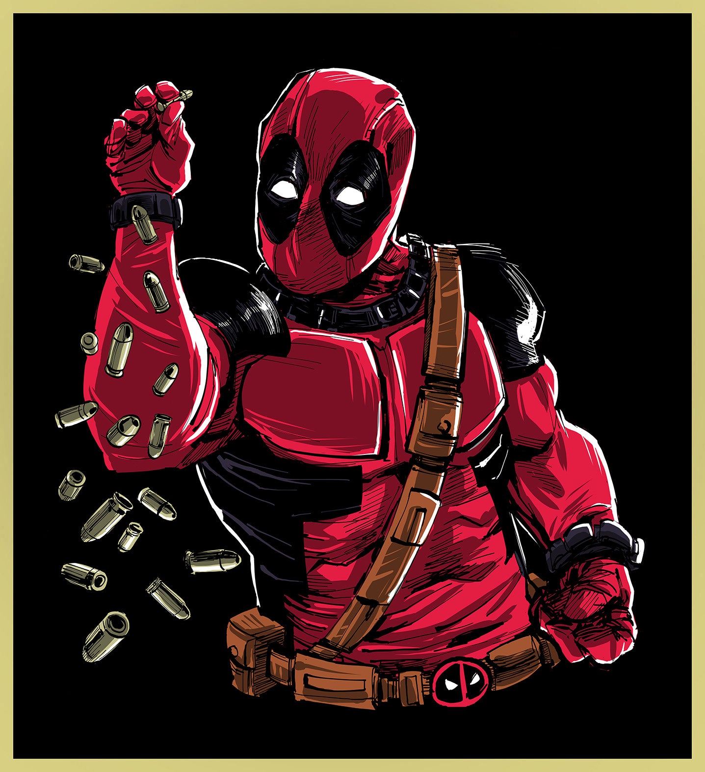 DEADPOOL - SALT BAE - NEW POP TURBO TEE!