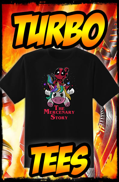 DEADPOOL - NEVERENDING STORY MASH-UP - NEW POP TURBO TEE!