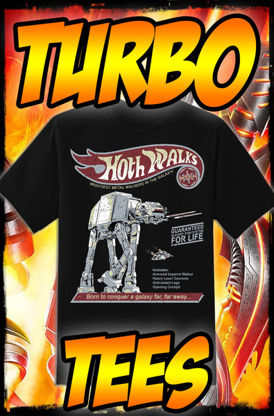 STAR WARS - HOTH WALKS - NEW POP TURBO TEE!