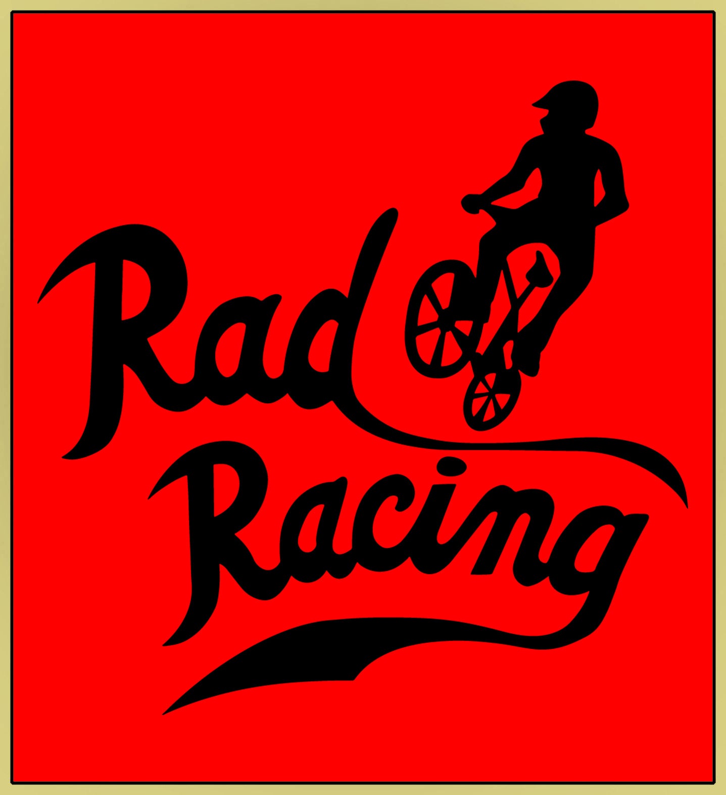 RAD - RAD RACING TEE - NEW POP TURBO TEE!