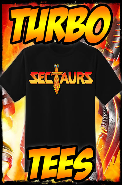 SECTAURS - RETRO - NEW  POP TURBO TEE!