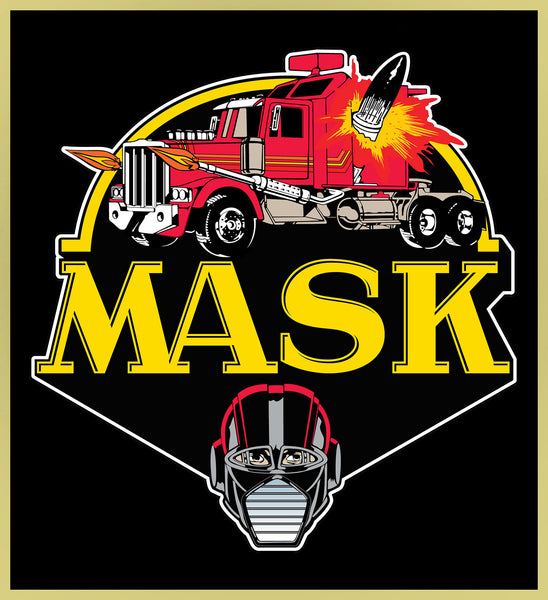 M.A.S.K. - 80'S - NEW POP TURBO TEE!