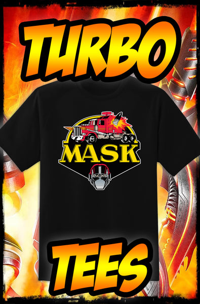 M.A.S.K. - 80'S - NEW POP TURBO TEE!