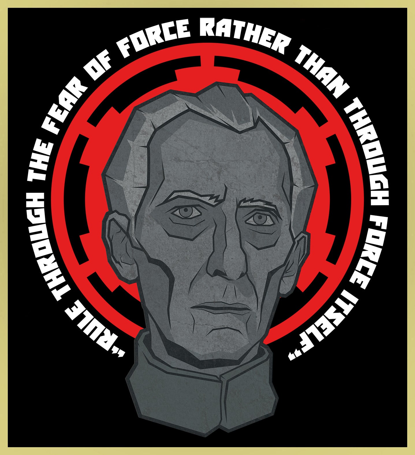 MOFF TARKIN - STAR WARS - NEW POP TURBO TEE!