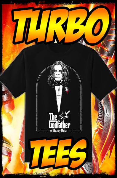 THE GODFATHER OF HEAVY METAL - HEAVY METAL TURBO TEE!