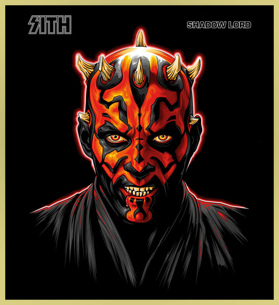 DARTH MAUL - DEMON SITH / KISS - HEAVY METAL TURBO TEE!
