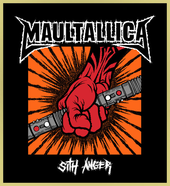 DARTH MAUL - SITH ANGER - HEAVY METAL TURBO TEE!