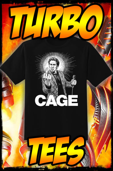 CAGE - CASH - TRIBUTE WILD AT HEART TURBO TEE!