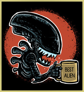 ALIEN - BEST ALIEN - NEW POP TURBO TEE!