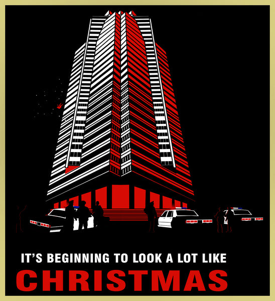 DIE HARD - NAKATOMI PLAZA CHRISTMAS - NEW POP TURBO TEE!