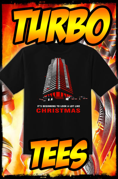 DIE HARD - NAKATOMI PLAZA CHRISTMAS - NEW POP TURBO TEE!
