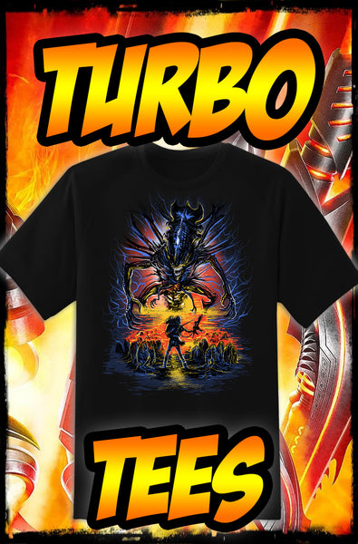 ALIENS  - YOU SHALL NOT PASS - NEW POP TURBO TEE!