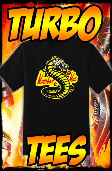 KOMBAT KAI - MORTAL KOMBAT / COBRA KAI - NEW POP TURBO TEE!