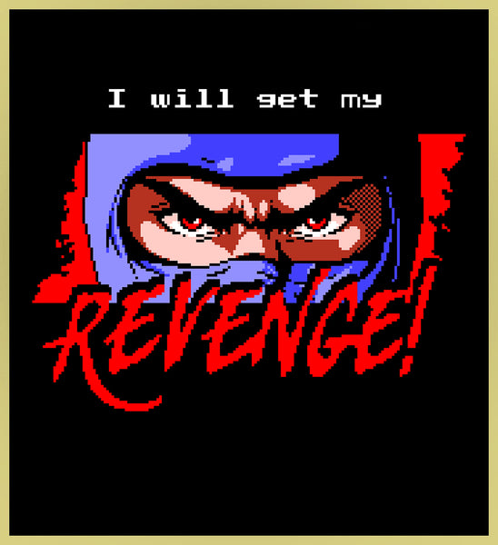 NINJA GAIDEN - REVENGE - NEW POP TURBO TEE!