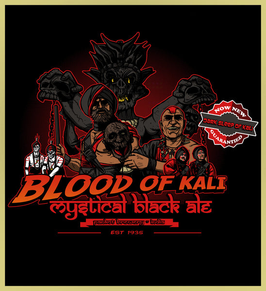 INDIANA JONES - BLOOD OF KALI - NEW POP TURBO TEE!