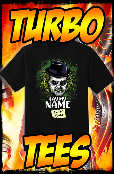 BEETLEJUICE - BREAKING-BAD MASH-UP - NEW POP TURBO TEE!