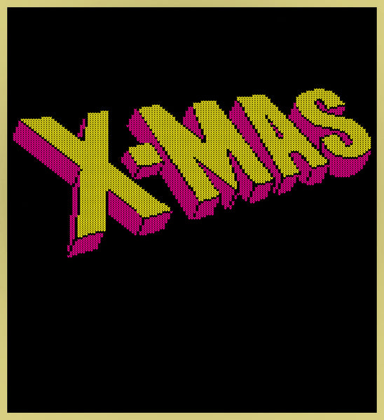 X-MAS - CLASSIC X-MEN LOGO - NEW POP TURBO TEE!