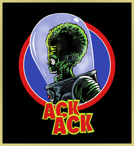 MARS ATTACKS! - DICK TRACY MASH-UP - NEW POP TURBO TEE!