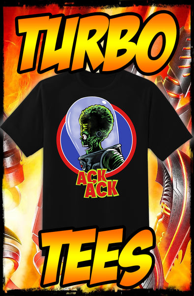 MARS ATTACKS! - DICK TRACY MASH-UP - NEW POP TURBO TEE!