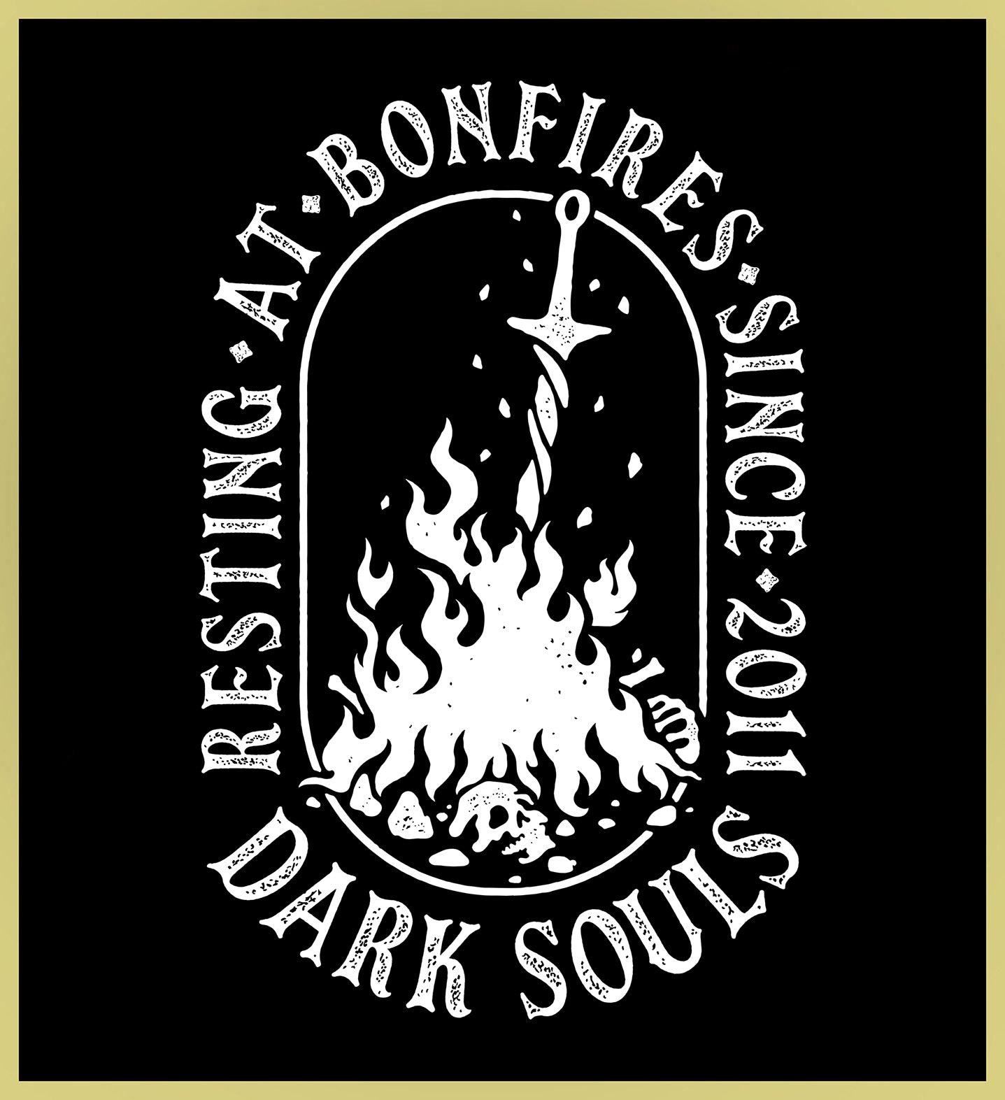 DARK SOULS - RESTING AT BONFIRES - NEW POP TURBO TEE!